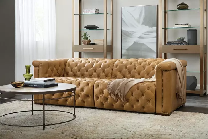 Savion Grandier Saddlebag Coin Leather 2 Piece 89" Power Reclining Sofa With Power Headrest