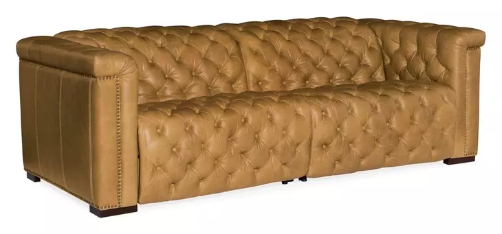 Savion Grandier Saddlebag Coin Leather 2 Piece 89" Power Reclining Sofa With Power Headrest