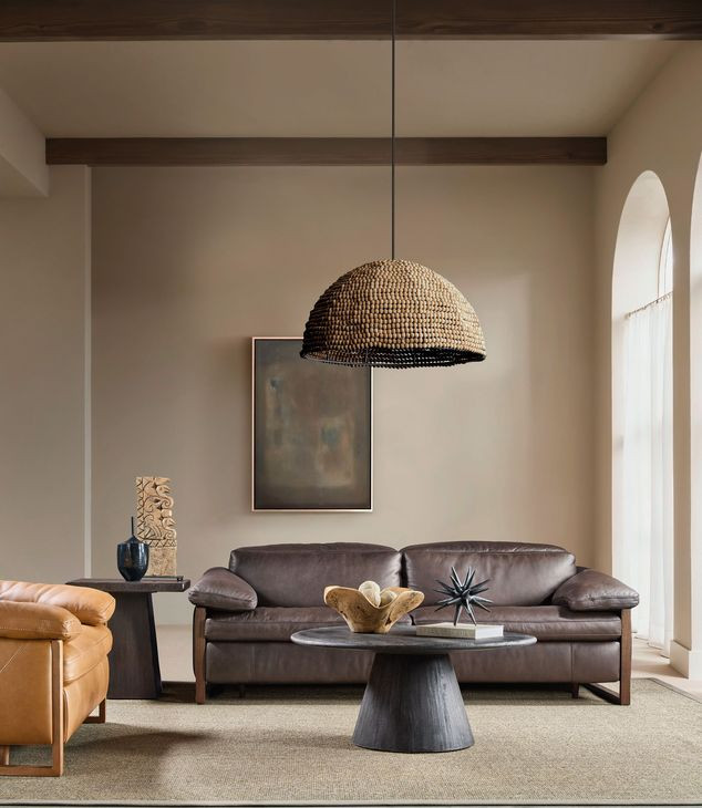 Jericho Dark Brown 89" Power Reclining Sofa with USB Charging