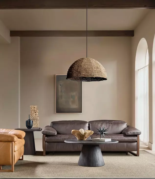 Jericho Dark Brown 89" Power Reclining Sofa with USB Charging