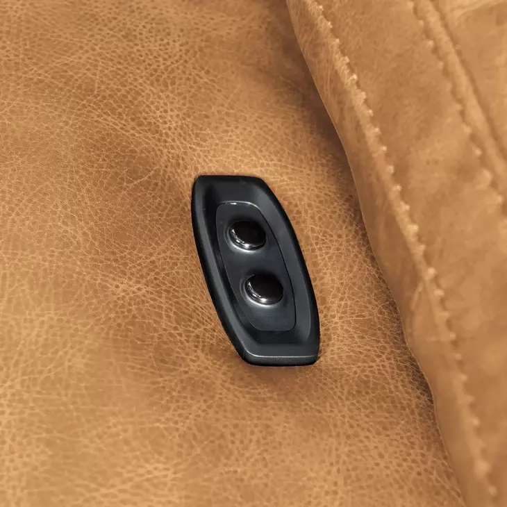 Jericho Brown 89" Power Reclining Sofa with USB Charging