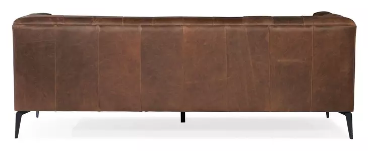 Nicolla Saddlebag Lodge Leather Stationary 84" Sofa