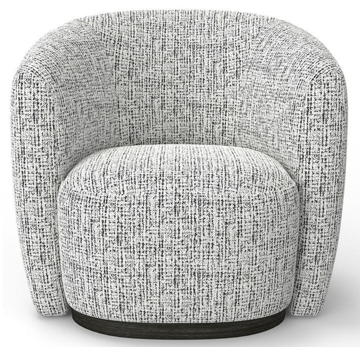 Tatum Nightshade Swivel Accent Chair