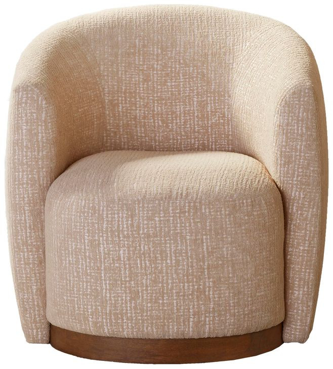 Tatum Sand Dollar Swivel Accent Chair