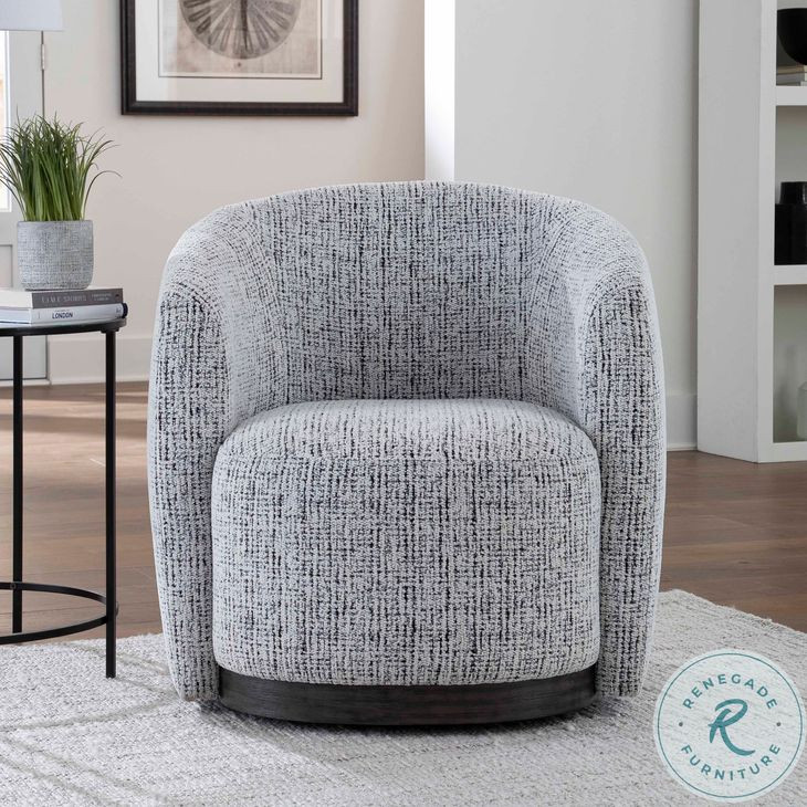Thornevale Nightshade Swivel Accent Chair