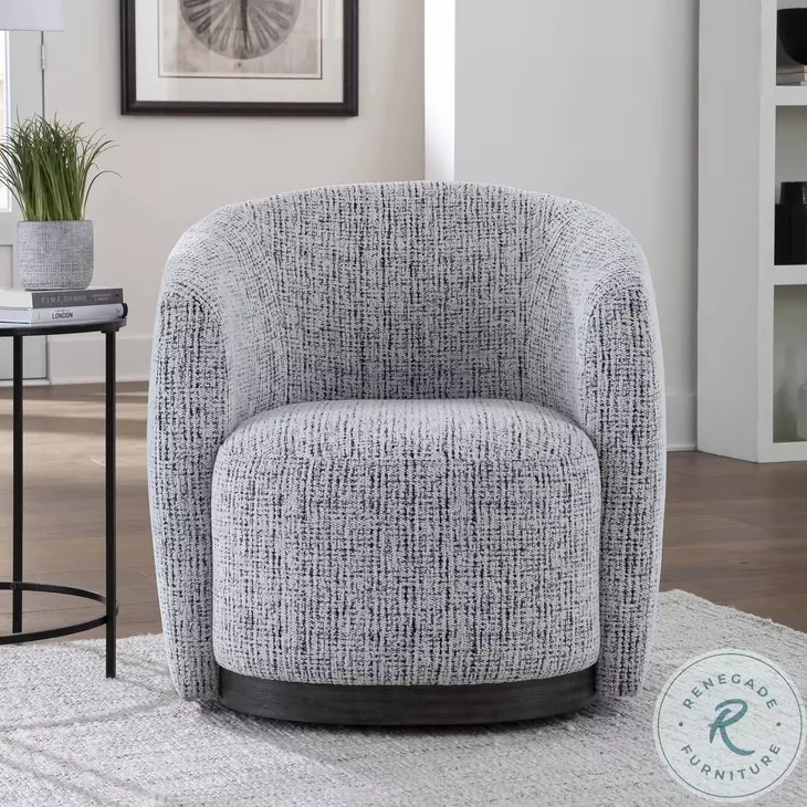 Thornevale Nightshade Swivel Accent Chair