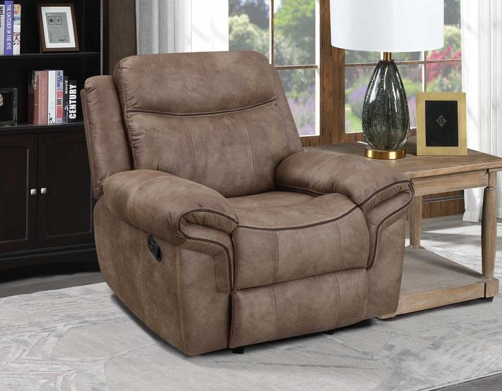 Nashville Brown Swivel Glider Recliner