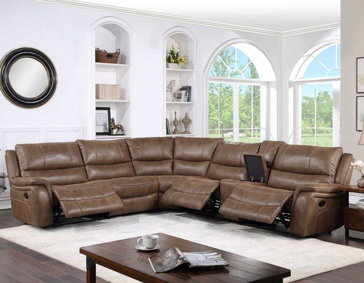 Lehi Brindle 6 Piece Sectional