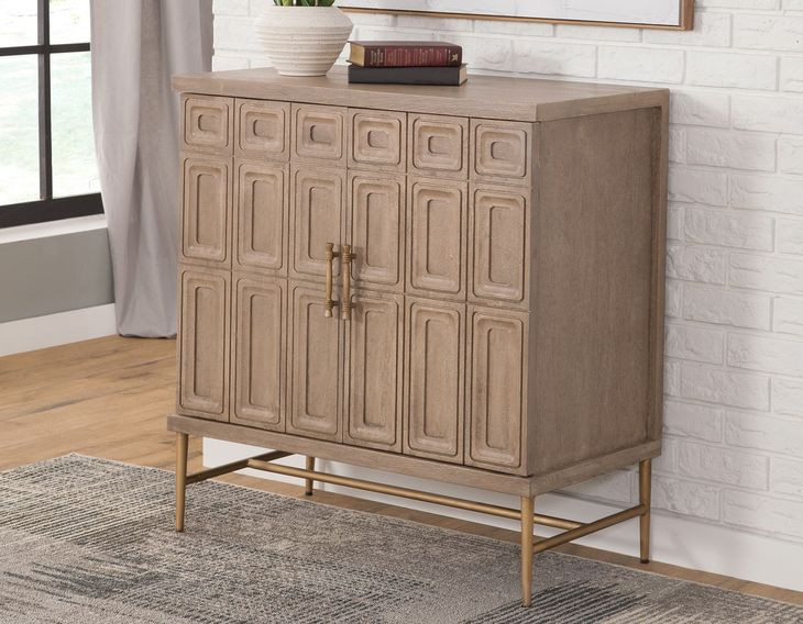 Arun Brown 2 Door Accent Cabinet
