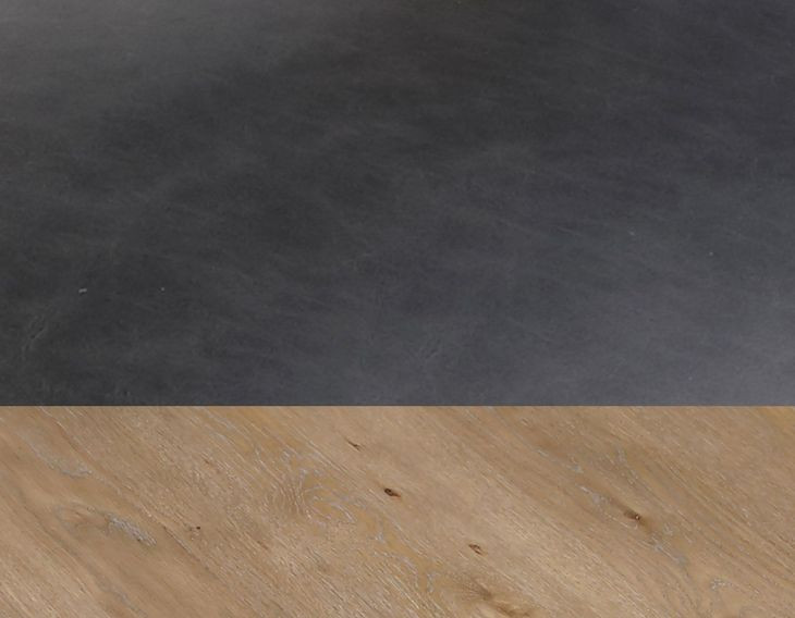 Aubrey Brown and Gray Counter Height Chair Set of 2