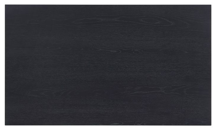 Aubrey Black Rectangular Coffee Table