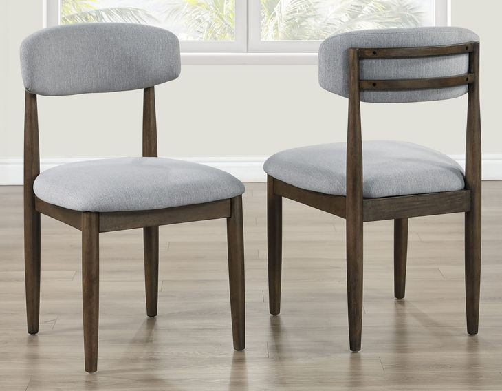 Burlington Brown and Gray Side Chair