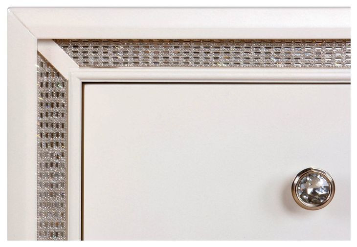 Cassie Pearl 2 Drawer Nightstand