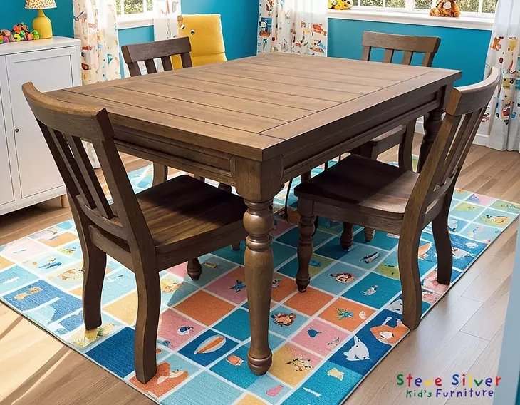 Joanna Brown Kids Side Chair Set of 2