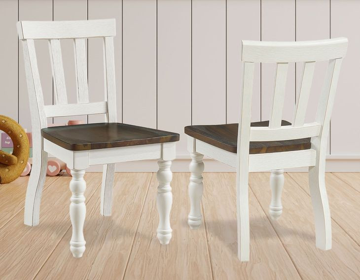 Joanna Beige Kids Side Chair Set of 2