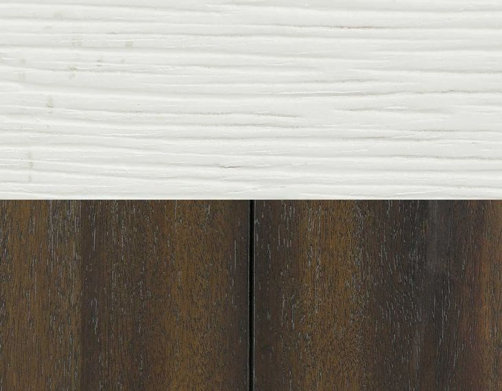 Joanna Brown and Cream 42" Rectangular Kids Dining Table