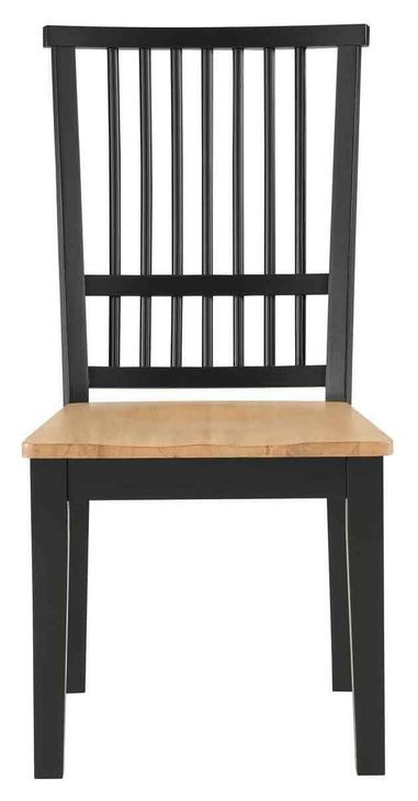 Magnolia Black Slat Back Side Chair Set of 2
