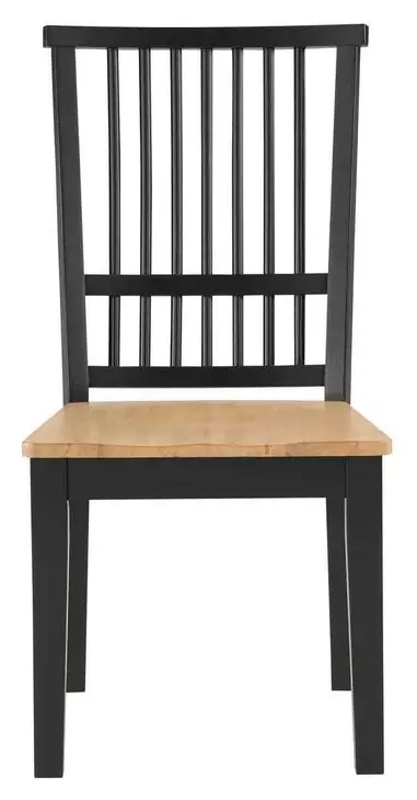 Magnolia Black Slat Back Side Chair Set of 2