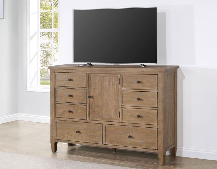 Riverdale Brown Dresser and Mirror