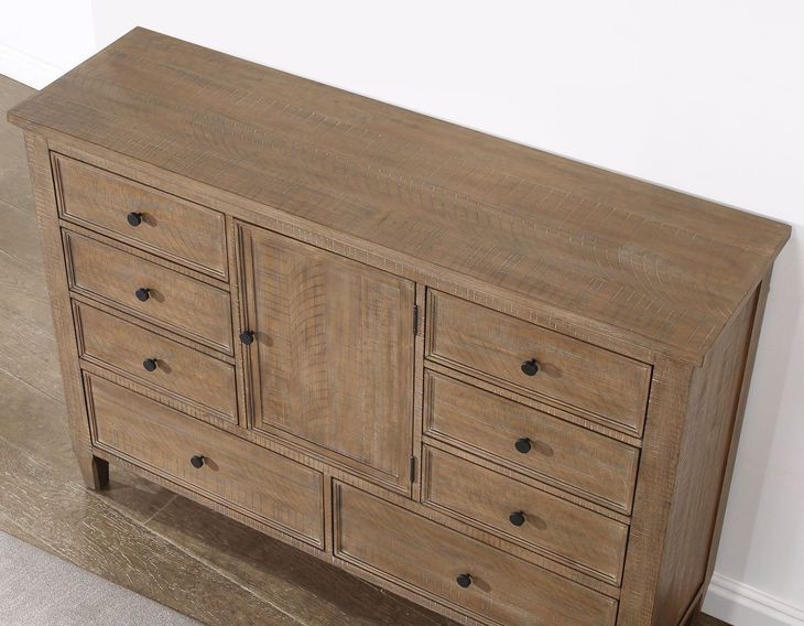 Riverdale Natural 8 Drawer Dresser