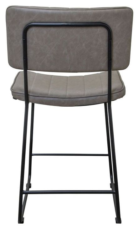 Tribeca Gray Upholstered Counter Height Stool