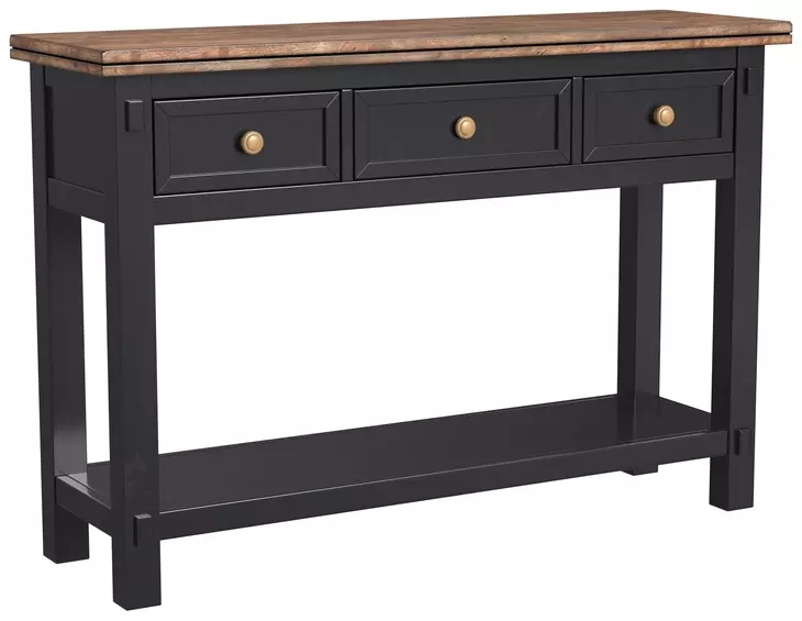 Stormy Ridge Chicory Black and Brown Occassional Table Set