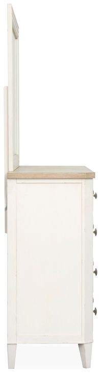 Echo Isles Sea Pearl and Driftwood Classic Panel Bedroom Set