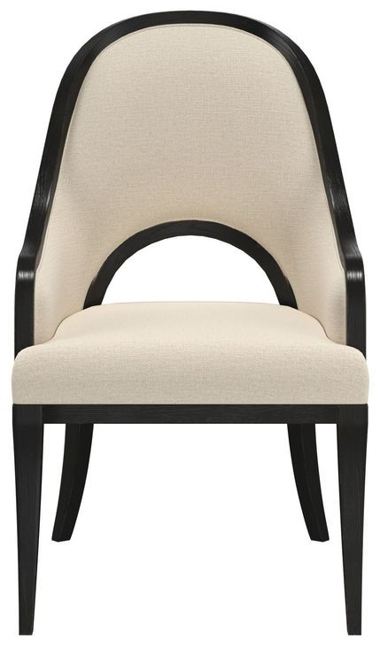 Atrium Beige Upholstered Hostess Chair Set of 2