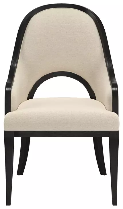 Atrium Beige Upholstered Hostess Chair Set of 2