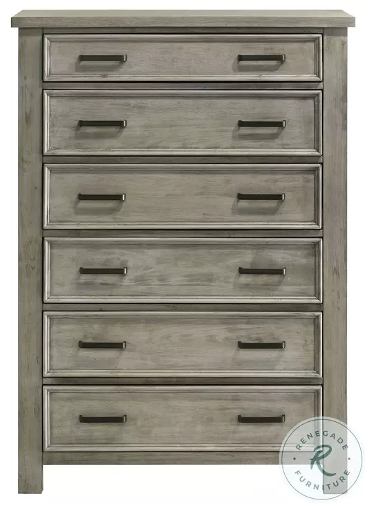 Damen Drift Grey Storage Platform Bedroom Set