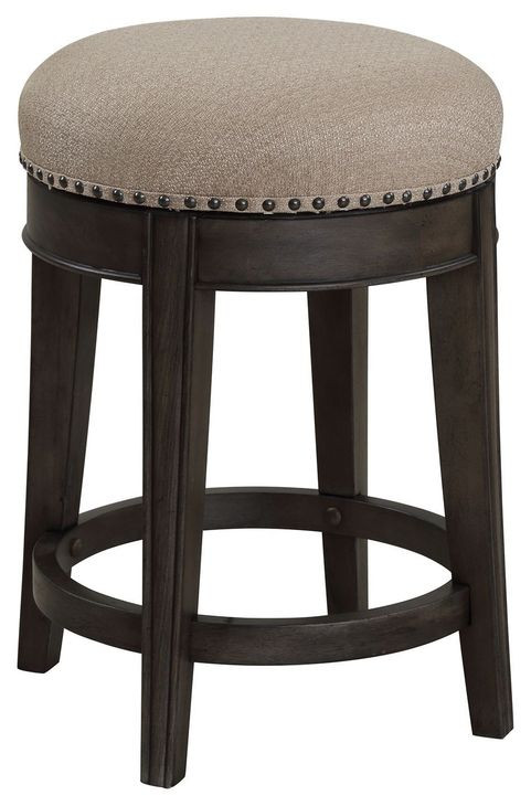 Sundance Smokey Gray Swivel Stool