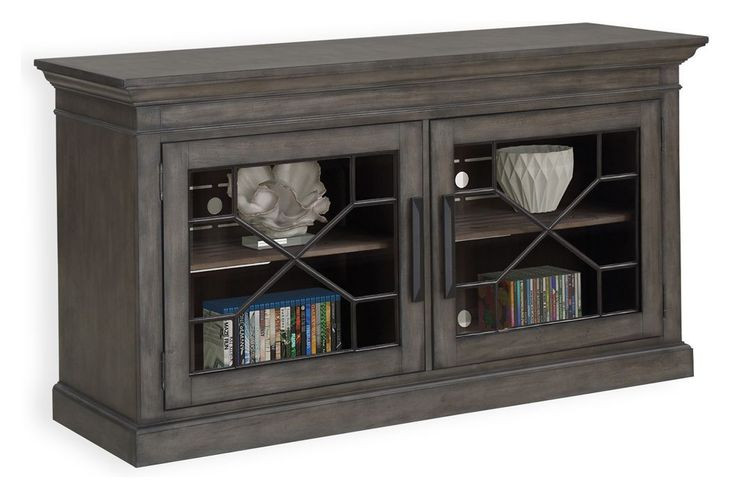 Sundance Distressed Smokey Gray 63" TV Console