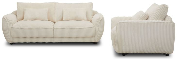 Utopia Mega Ivory Sofa