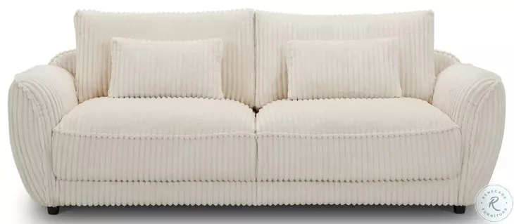 Eden Mega Ivory 89" Sofa