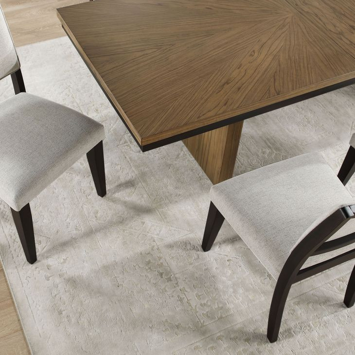 Roatan Brown 96" Extendable Rectangular Dining Table