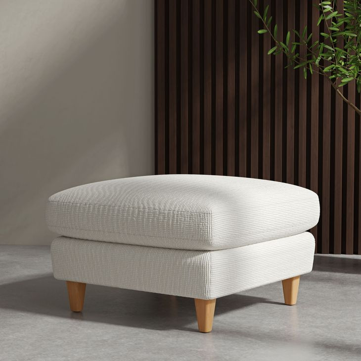 Vogue Farlo Chalk Ottoman