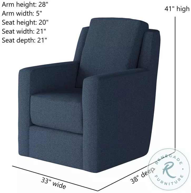 Diva Glam Squad Bali Swivel Glider