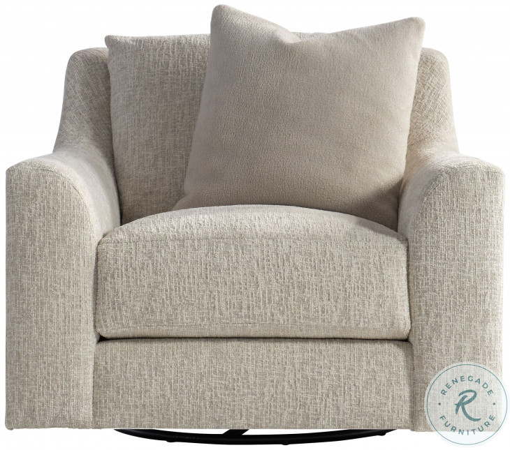 Gabi Beige Swivel Chair