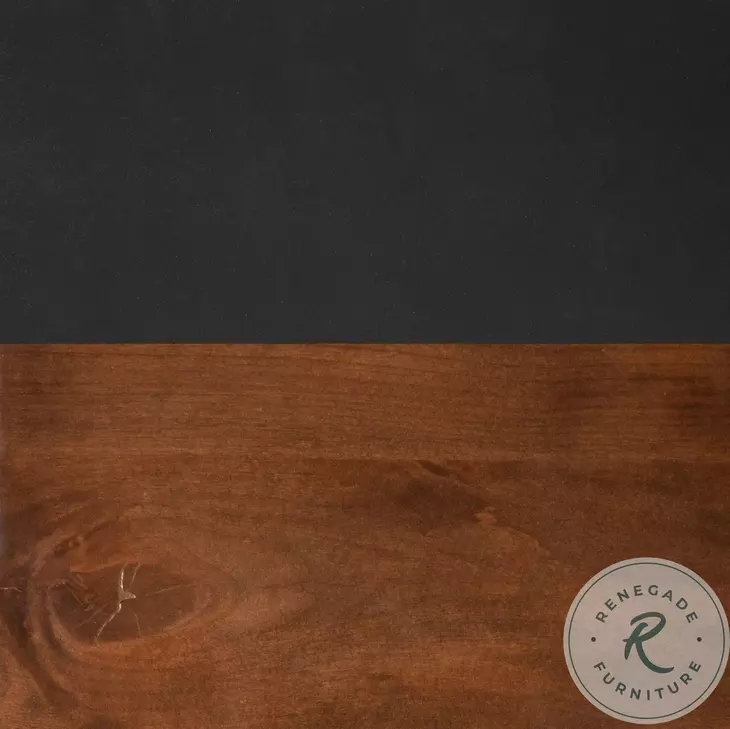 Nora Modular Black And Whiskey 2 Door Cabinet