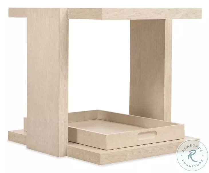 Westwood Polished Limestone End Table