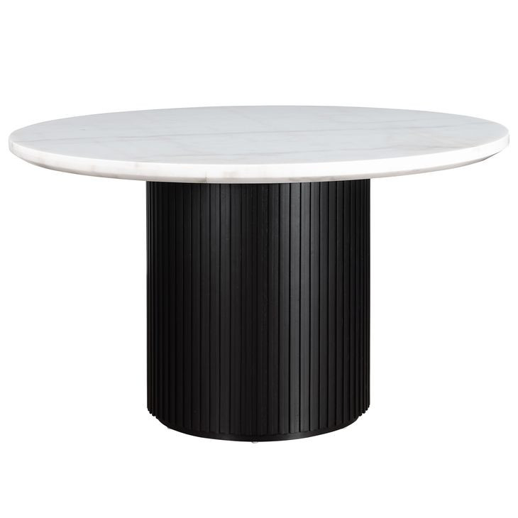 Colvin White 52" Round Dining Table
