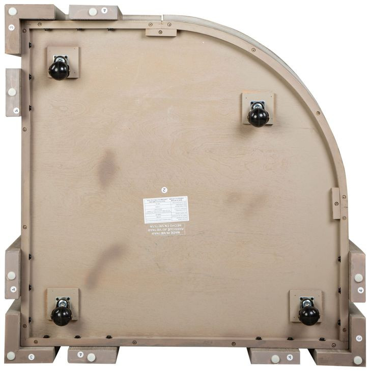 Conrad Stone Harbor Gray Free Form Lift Top Cocktail Table