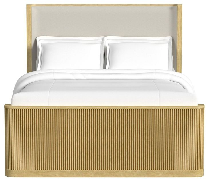 Sutton Brown and Gray Upholstered Bedroom Set