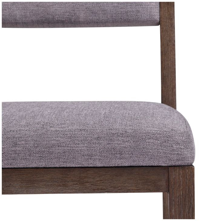 Linea Grey And Cerused Charcoal Side Chair Set of 2