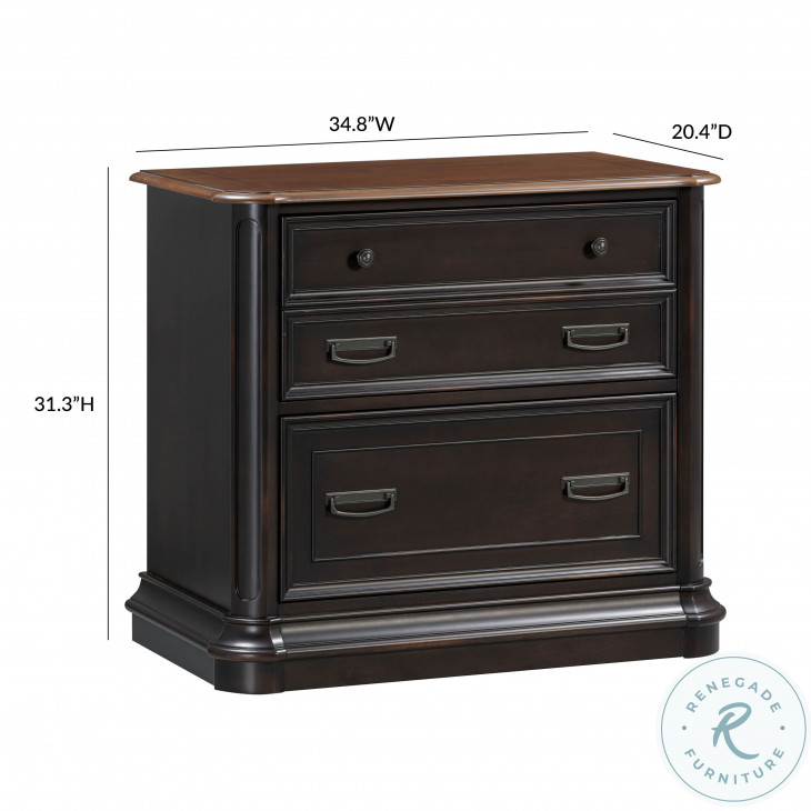 Roanoke Black File Cabinet From Coleman Furniture | Coleman Furniture