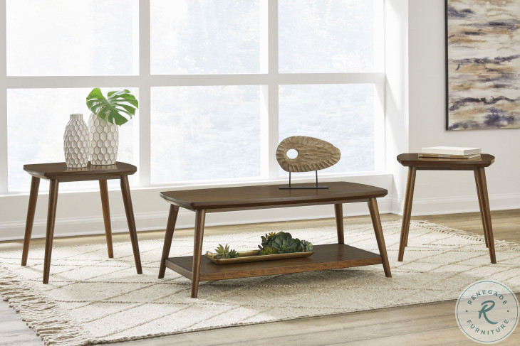 Lyncott Brown Occasional Table Set From Ashley Furniture | Coleman ...