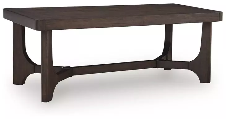 Korestone Dark Brown Rectangular Occassional Table Set
