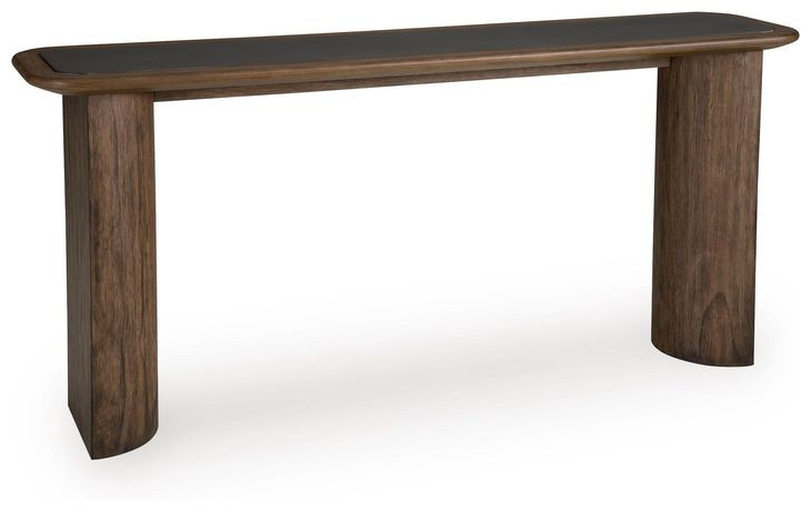 Dontayne Warm Brown and Dark Gray Occasional Table Set