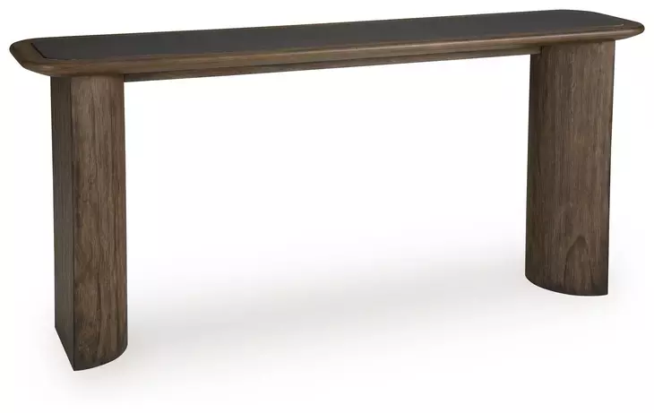 Dontayne Warm Brown and Dark Gray Occasional Table Set