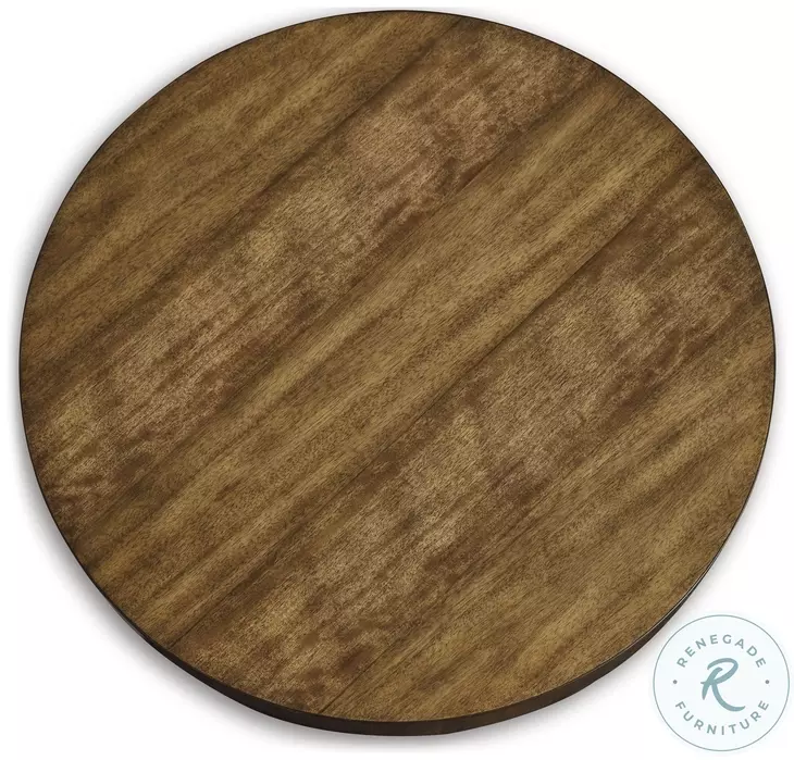 Steenlage Brown and Black Occasional Table Set